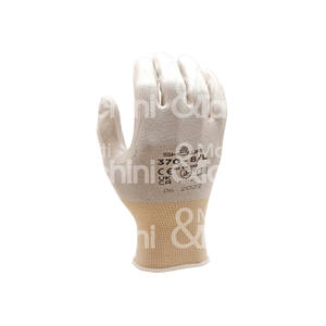 GANT DE TRAVAIL Art. 370W Paume en nitrile Revêtement en nylon Manchette élastique respirante sans couture CE - EN 388:2016 - Product Image 1