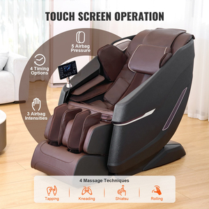VENTE DE CHAUVIÈRES DE MASSAGE ÉLECTRIQUES À DOUBLE NOUVEAU, À TRAÎNAGE 4D, CHAUFFANTS, RESPIRANTS, DE QUALITÉ SUPÉRIEURE, À GRAVITÉ ZÉRO, POUR TOUT LE CORPS - Product Image 5