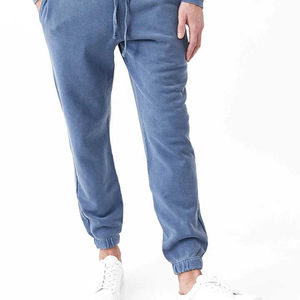 Ensemble de survêtement sport décontracté en molleton 100% coton de qualité supérieure, écologique, uni, lourd, sweat-shirt et pantalon, hiver - Product Image 4