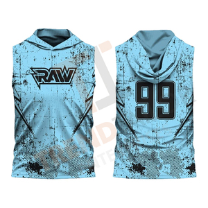 Uniforme de football 7 contre 7 en gros avec logo personnalisé, vêtements de sport américains de haute qualité pour les jeunes et unisexe - Product Image 4