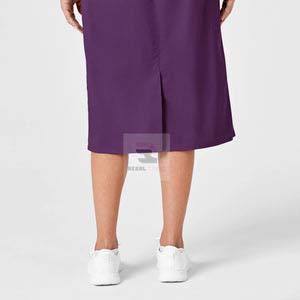 กระโปรงผ้าโพลีเอสเตอร์สำหรับผู้หญิงกระโปรงขัดผิวแบบมืออาชีพปรับแต่งได้ - Product Image 4