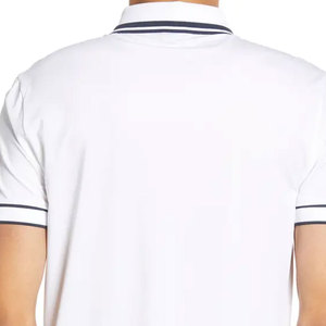 Chất Lượng Cao Cấp Người Đàn Ông Của Cho Polo T-Shirts 100% Cotton Mỏng Phù Hợp Và Thoáng Khí Với Mô Hình Thư Cho Bán - Product Image 5
