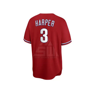 Nouveauté : ensembles d'uniformes de baseball légers, respirants, à séchage rapide, grandes tailles, 100% polyester 220g, design personnalisé, fabriqués au Pakistan - Product Image 4