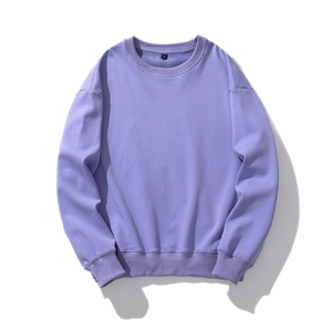 H111 venta al por mayor pulóver peso pesado algodón hombres logotipo personalizado 460Gsm granel en Blanco polar de gran tamaño cuello redondo sudaderas con capucha - Product Image 5