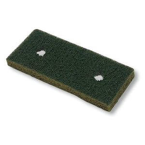Estropajo Abrasivo Resistente Verde con Cabezal Rectangular para Uso en el Hogar y la Oficina - Product Image 1