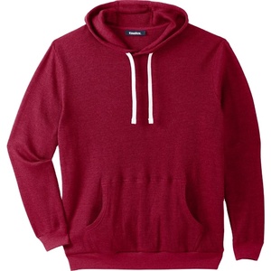 Sweat-shirts d'hiver pour hommes en polyester/coton avec poche kangourou, teinture unie, impression numérique, vêtements pour hommes élégants et de haute qualité - Product Image 1