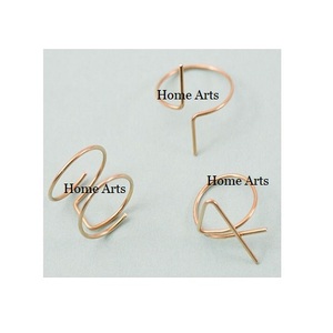 Anillo de Servilleta de Metal de Diseño Ventajoso, Decoración para Mesa de Comedor de Hotel y Restaurante, Anillo de Servilleta al Mejor Precio - Product Image 6