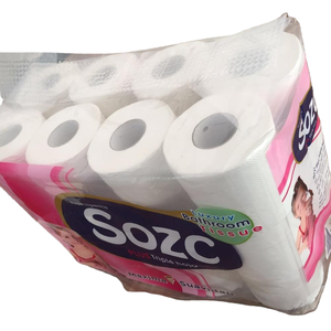 45 X Bamboo Pulp Antibacterial Eco-Friendly Jumbo Roll Ultra Luxury Quilted Soft Extra Absorbent 3 Ply Toilet <b>Tissue</b> - Product Image 4