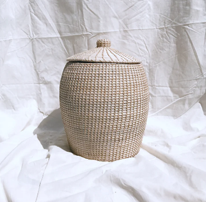 Cesta de Ratán Blanqueada con Tapa, Superventas - Product Image 6