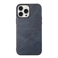Coque de téléphone à motif d'arbre en cuir PU antichoc pour iPhone 14 15 Pro Max