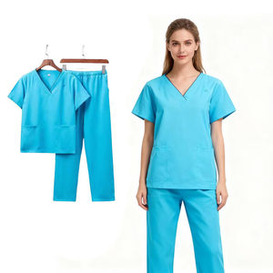 Tenues médicales d'hôpital en polyester, uniformes d'infirmière légers, vêtements professionnels - Product Image 3