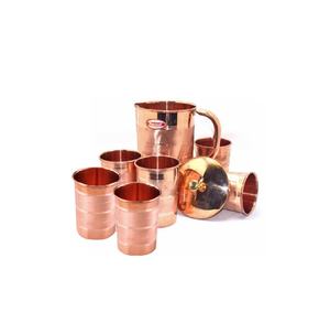 Carafe à boire en métal et cuivre pur de grande taille, Design Antique de qualité solide, pour une taille personnalisée, prix bon marché avec vente - Product Image 6