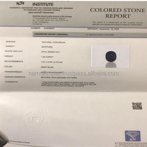 Zafiro azul natural, calidad AAA de forma ovalada con excelente brillo, fabricación y pulido perfectos, hermosa pieza utilizada para joyería - Product Image 5