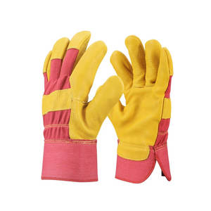 ถุงมือหนังสำหรับทำงานคุณภาพดีสั่งทำพิเศษปี 2026 ระบายอากาศได้ดี น้ำหนักเบา สำหรับผู้ใหญ่ - Product Image 1