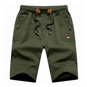 2025 Street Style Vintage Washed Solid Cargo Shorts Grey Casual Tactical Shorts Custom Jorts para hombres Pantalones cortos hasta la rodilla - Product Image 6