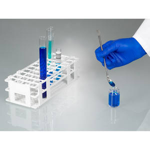 Espátula Doble Chattaway Cuadrada y Curva de Acero Inoxidable, Herramienta de Precisión para Dosificación Precisa - Burkle GmbH, Hecho en Alemania - Product Image 2