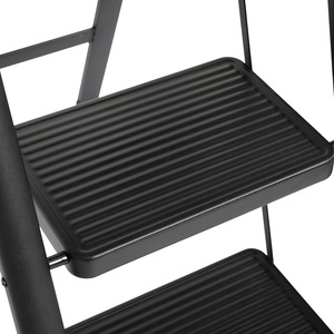 KSEIBI ESCALERA PLEGABLE DE ACERO INDUSTRIAL DE ALTA CALIDAD/NEGRO 2 ESCALONES - Product Image 3