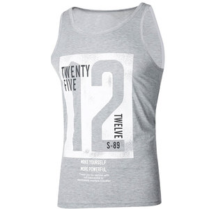 Camiseta de entrenamiento de verano para hombre, malla de poliéster, ropa deportiva transpirable de secado rápido para gimnasio - Product Image 1