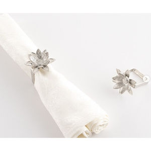 Servilleteros con textura tejida negra Vintage, decoración de mesa moderna, servilletero, accesorios de comedor para bodas, fiestas y uso doméstico - Product Image 5