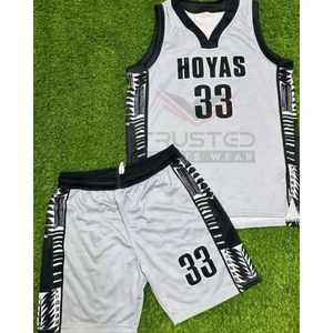 Uniformes de Baloncesto para Hombre al por Mayor, Últimos Modelos, Tallas Grandes, Transpirables, de Secado Rápido, sin Mangas, Personalizables, Cómodos, Estampados - Product Image 4