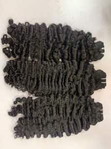 Meilleure qualité SDD luxe brut naturel birman bouclés 100% extensions de cheveux humains naturels de style vierge pour les femmes noires du Vietnam - Product Image 4