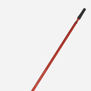 Poste Telescópico Industrial de Hierro Rojo de 3 Metros con Marco Ajustable y Cono de PB para Uso en Interiores/Exteriores (Paquete de 10) - Product Image 1