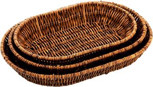 Canasta de mimbre tejida a mano Natural de alta calidad, cesta de frutas para fabricación de utensilios de cocina en Vietnam - Product Image 2