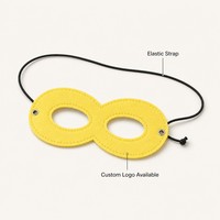 Masque pour les yeux en feutre pour enfants, masque de costume de super-héros réglable avec élastique pour Halloween, anniversaire, cosplay, fête