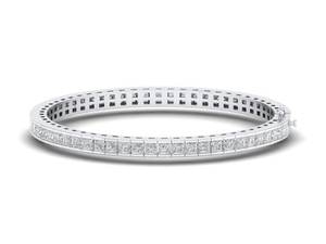 REYES Fine Jewelry Luxury 925 Sterling Silver Moissanite Cuban Link Chain <b>Bracelet</b> For Women Valentines Day Gift <b>Bracelets</b> - Product Image 6