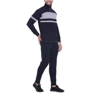 Survêtements à glissière à manches longues pour hommes élégants/Personnalisez votre propre conception et logo Survêtements à glissière pour hommes - Product Image 3