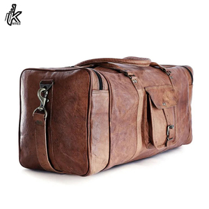 Sacs de voyage en cuir de qualité supérieure, taille cabine, unisexes, fabriqués sur mesure, en vente directe d'usine. - Product Image 5