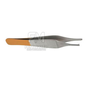 Pinzas Adson Reutilizables de 12 cm, Titanio de Grado Médico, Juego de Instrumentos Quirúrgicos 1x2 para Cirugía General - Product Image 3