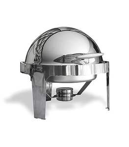 ถาดอุ่นอาหารสแตนเลสคุณภาพสูงแบบม้วนปิด 9 ลิตร สำหรับบุฟเฟ่ต์ ข้าว 100 ชิ้น งานแต่งงาน หรูหรา รับสั่งทำพิเศษ - Product Image 4