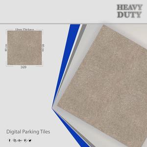 AAA Grade Quality 40x40cm Digital Ceramic 400x400 Anti-Slip Outdoor Floor Stone Look 12mm Exterior <b>Car</b> Porcelain Parking Tiles - Product Image 4