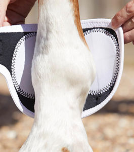 Bottes de thérapie de soins du cheval de conception élégante et à la mode Bottes de fetlock magnétiques d'équitation de meilleure qualité pour les spectacles d'équipement de chevaux - Product Image 6