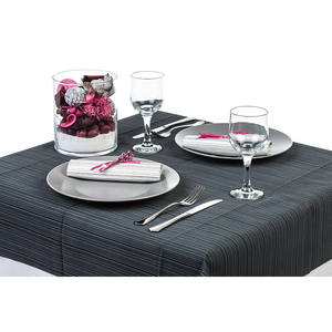 Paquete de 100 Toallas Desechables Blancas para Mesa, 100x100cm, Suaves y de Secado Rápido, B2B - Product Image 1