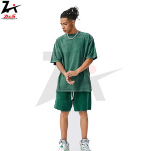 Novedad de verano, conjuntos de pantalones cortos informales para mujer, Manga corta transpirable, poliéster/algodón personalizado sólido, etiqueta privada OEM - Product Image 4