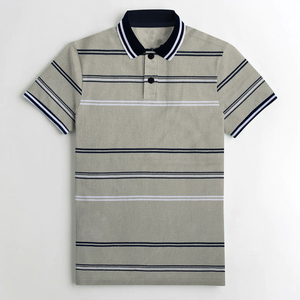 Camisas de manga corta transpirables de algodón sólido para hombre - Product Image 5