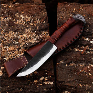 Couteaux de chasse de couteau en acier à haute teneur en carbone à vendre/couteau de chasse léger de longueur régulière dans différentes tailles - Product Image 2