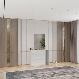 ZQ MDF Wood <strong>Bedroom</strong> <strong>Furniture</strong> Sets Queen Size Storage Bed with Upholstered Headboard Full Size <strong>White</strong> High <strong>Gloss</strong> <strong>Bedroom</strong> Set - Product Image 4