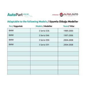 Clip de Fijación para el Umbral de la Puerta para BMW Serie 3 E36 E46 E90 E91 - 1 Pieza - Product Image 5