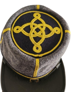 Vente en gros exigence personnalisée Logo haute qualité unisexe 100% laine reproduction américaine Kepis chapeaux - Product Image 1