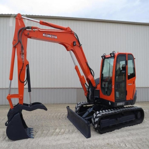 Compre Excavadora Mini sobre Orugas Kubota KX080-3, Entrega Rápida, Calidad Premium, Peso Operativo, Motor, Caja de Cambios, Bomba de Engranajes, Rodamientos - Product Image 5