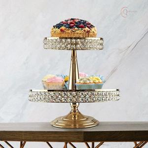 Elegante Soporte para Tartas de Metal con Acabado Refinado, Apto para Repostería Casera, Fiestas y Uso Profesional - Product Image 2