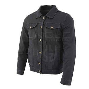 2025 couleur unie tenue décontracté hommes jean veste Streetwear nouvelle mode confortable hommes jean vestes d'hiver - Product Image 2