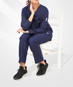 Wholesale Stylish Summer Hospital Uniforms Medical Scrub Sets <b>Nurse</b> New Color Spandex Scrub Suit for Unisex - Product Image 3
