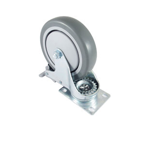 ผู้ผลิต CCE ล้อเลื่อนยางเทอร์โมพลาสติกหนัก 5 นิ้วพร้อมระบบล็อค - Product Image 5