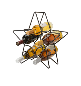 Porte-bouteille en métal de qualité standard Bar & Wine Champagne Présentoir de bouteille de vin produit de qualité durable - Product Image 6