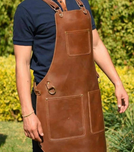 Factory Handmade <b>Leather</b> <b>Aprons</b> for Cleaning & Kitchen Use Best Quality Wholesale Multi-Use <b>Leather</b> <b>Aprons</b> for Sale - Product Image 1