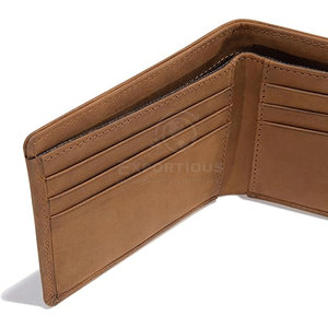 Porte-cartes en cuir de haute qualité, élégant et authentique, service OEM, vente chaude, dernier design de portefeuille en cuir - Product Image 4